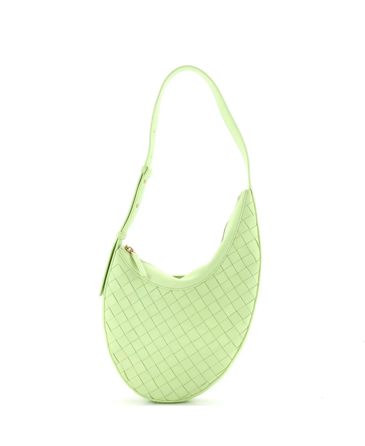 Pre-Owned Small Drop Shoulder Bag Intrecciato Nappa