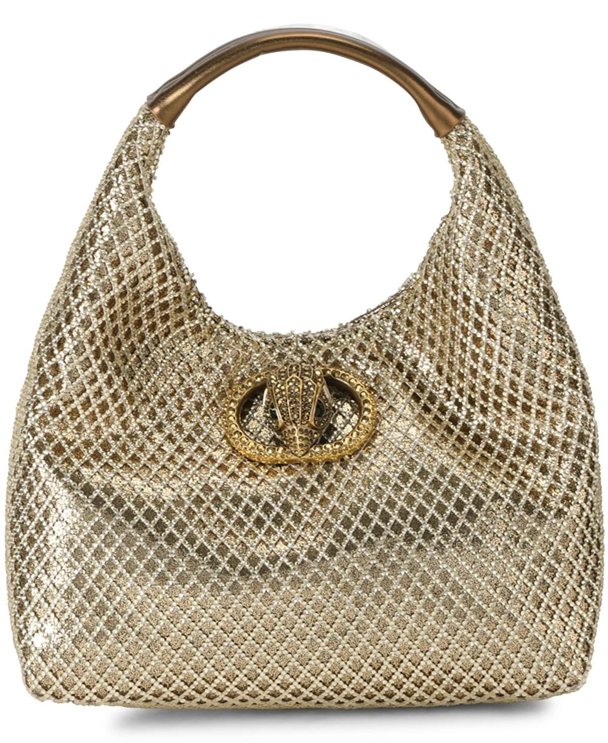 Small Chelsea Slouch Embellished Hobo Handbag by Kurt Geiger