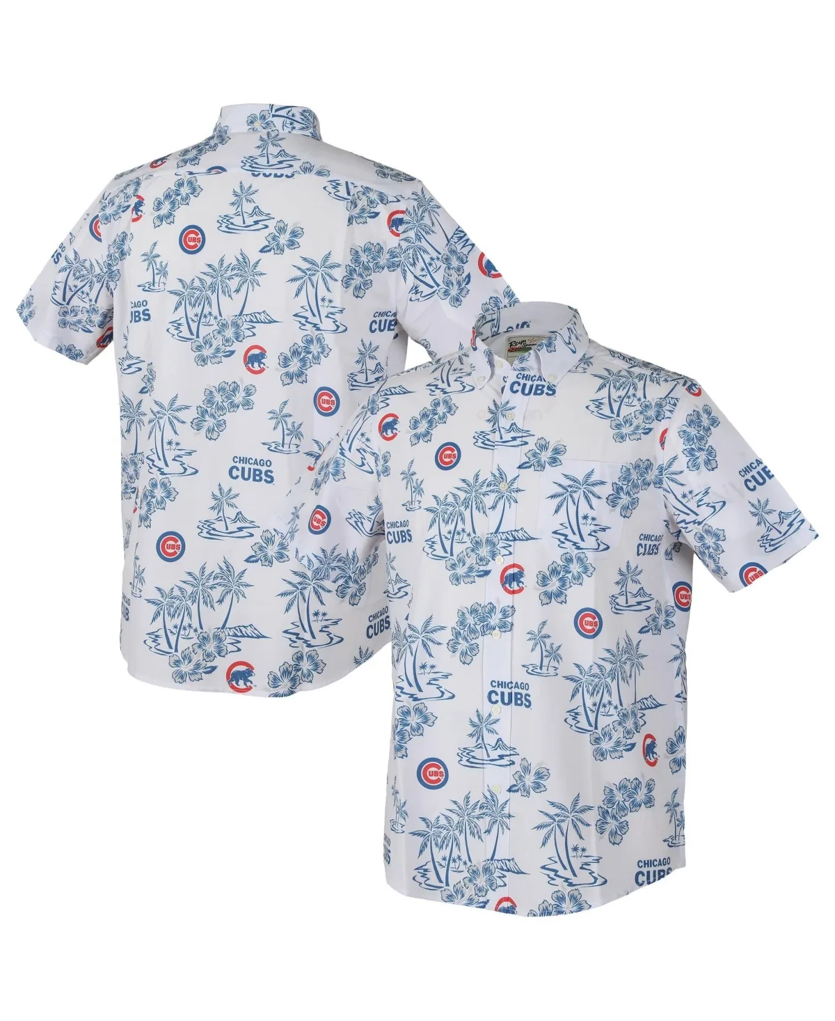 Kekai Chicago Cubs Classic-Fit Four-Way Stretch Button-Up Shirt by Reyn Spooner