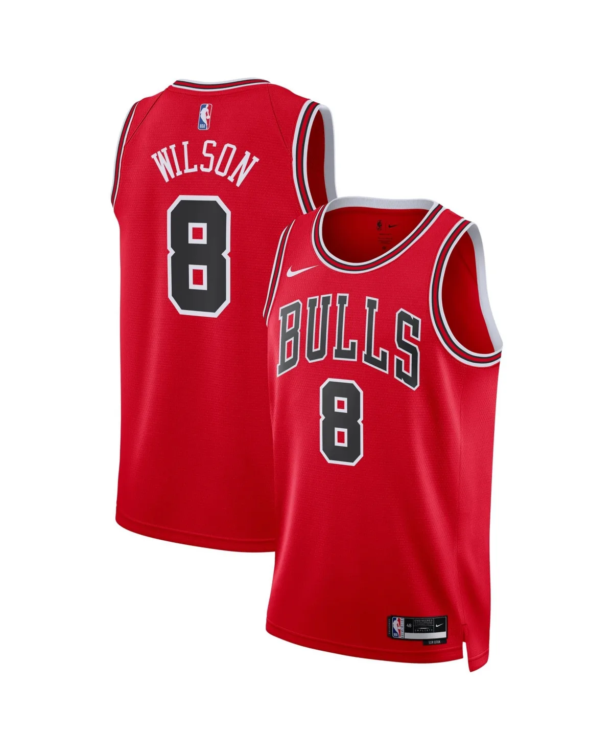 Caleb Wilson Chicago Bulls Swingman Icon Edition Jersey by Nike