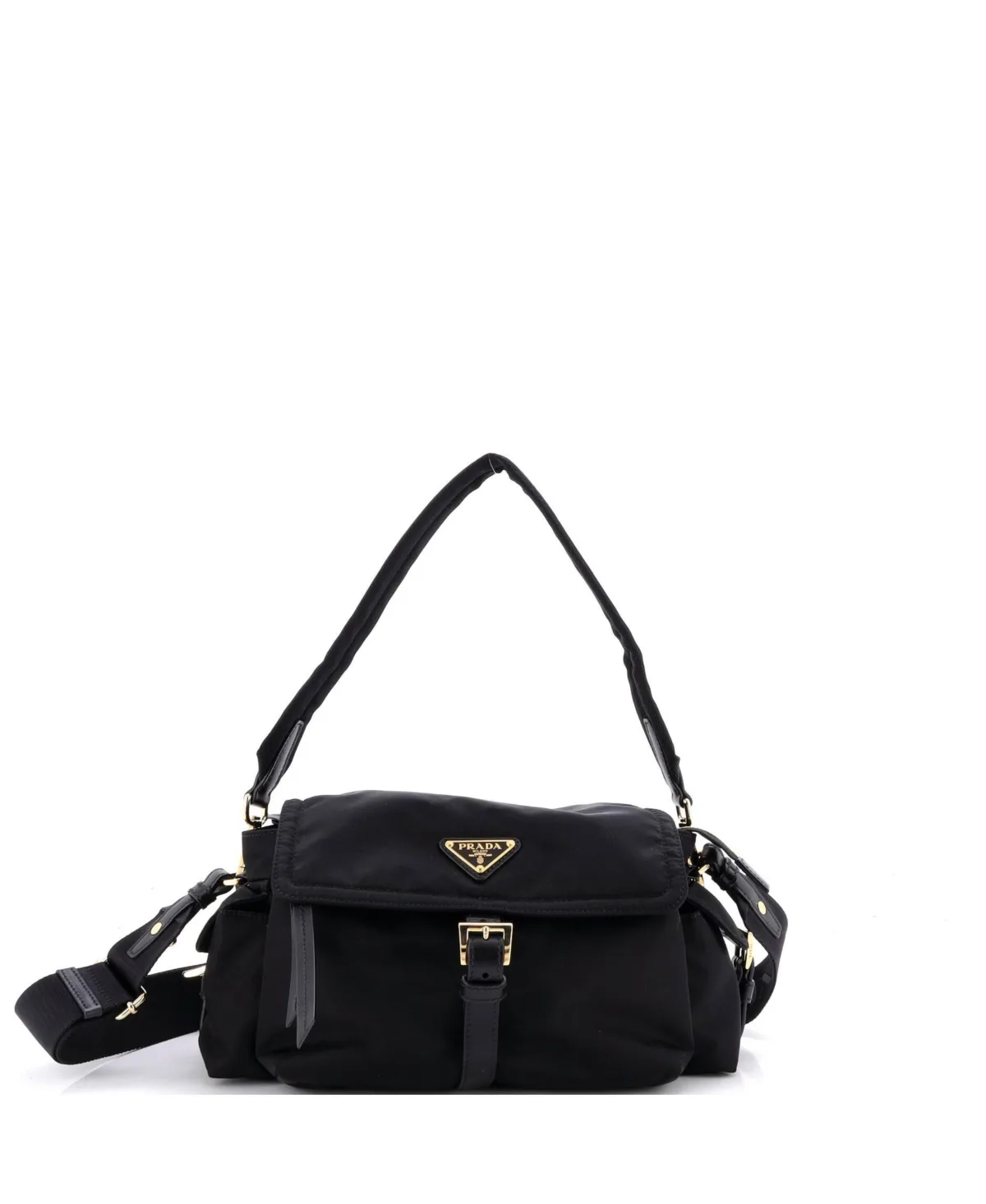 Pre-Owned Medium Explore Re-Nylon Shoulder Bag, 11.5W x 5.5H x 4D by Prada