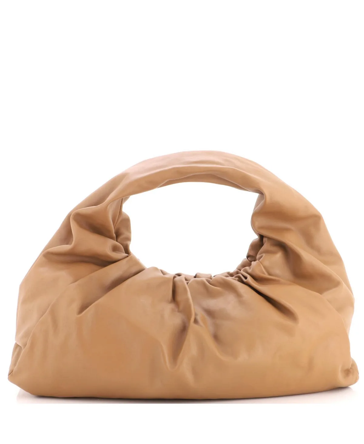 Pre-Owned Maxi the Shoulder Pouch Leather by Bottega Veneta