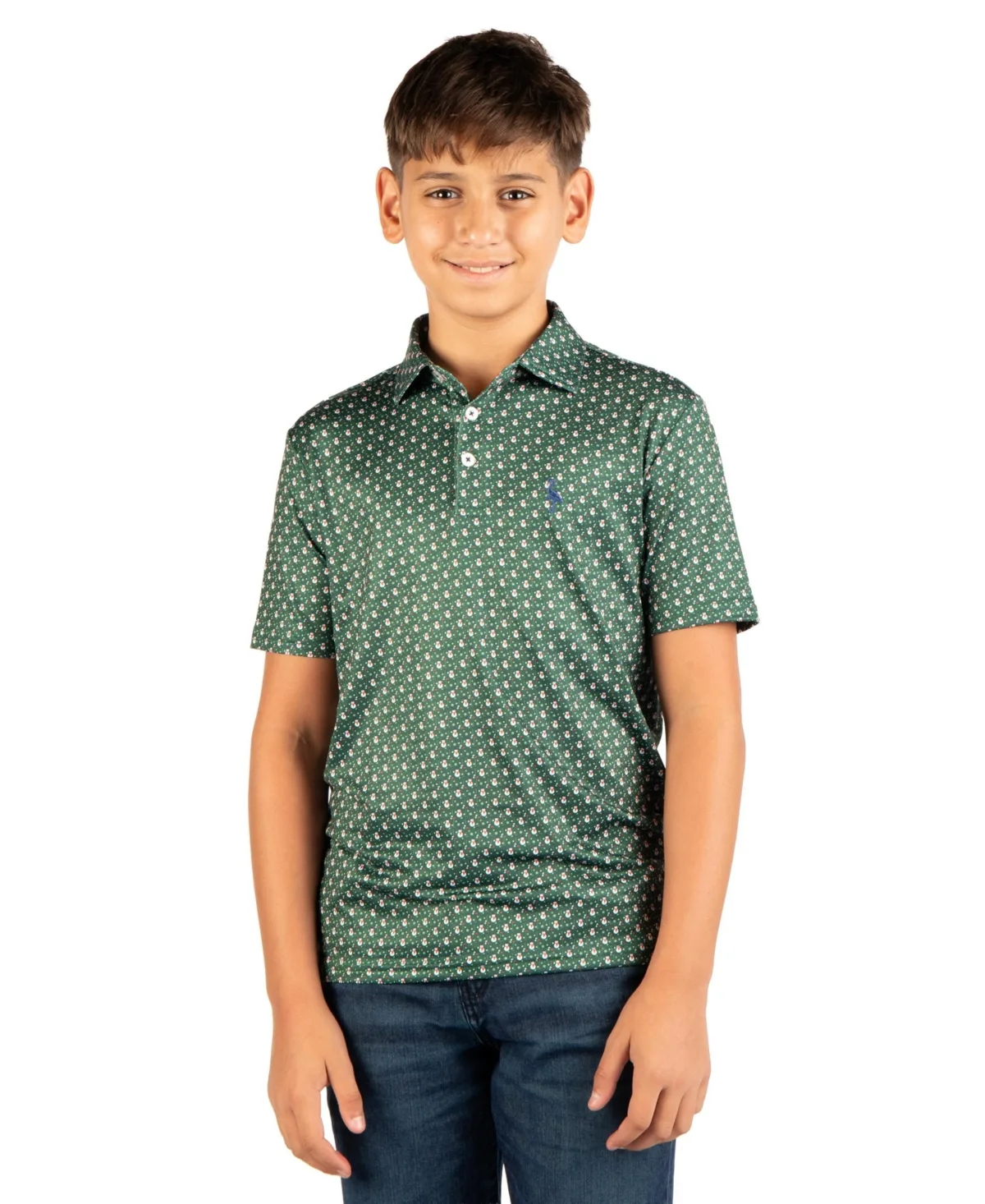 Golf Snowmen Performance Polo by Tailorbyrd