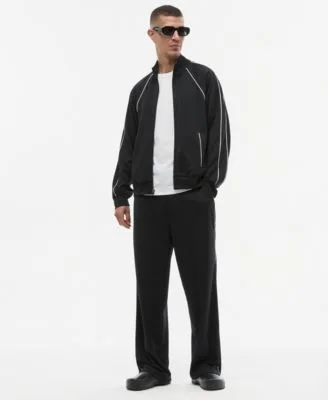 Long Sleeve Relaxed Louis Track Jacket Wide Leg Track Pants by Mode of One