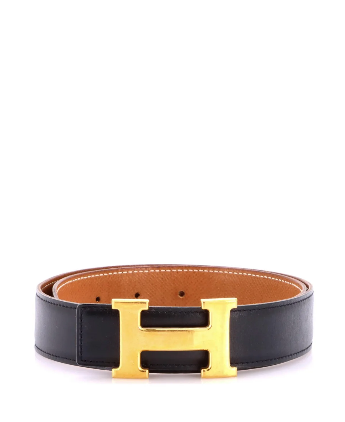Pre-Owned Hermès Constance Reversible Belt Leather Medium by Hermes