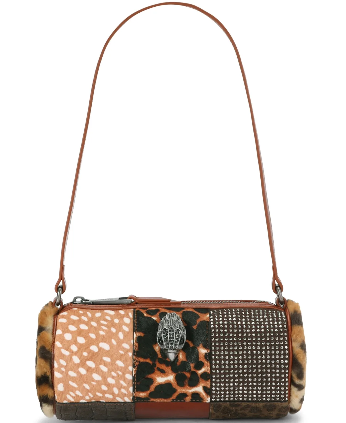 Kurt Geiger London Small Kensington Animal Print Barrel Handbag by Kurt Geiger