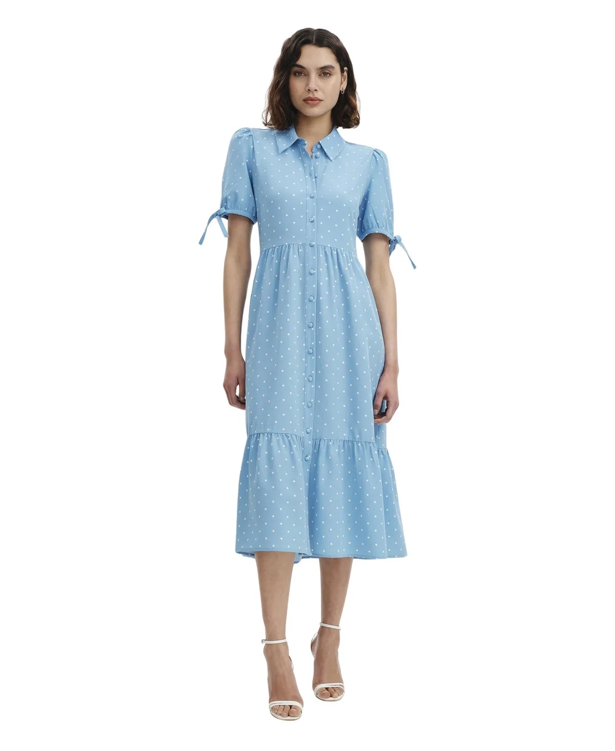 Estee Midi Shirt Dress by Finery London