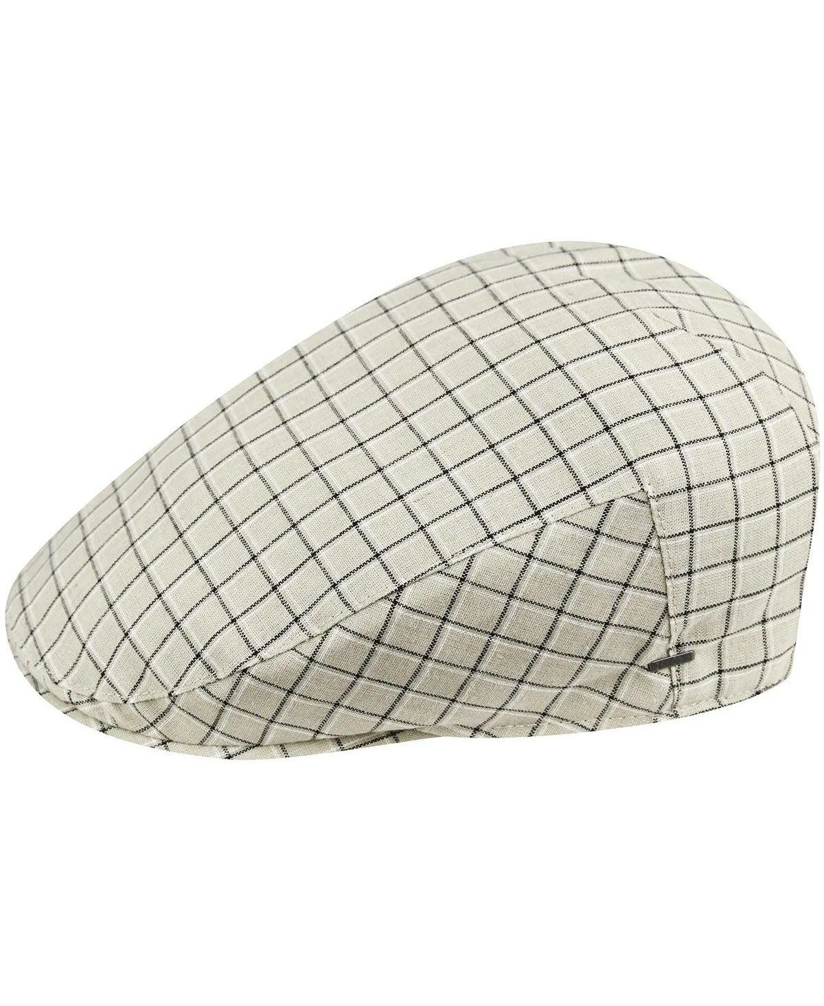 Plaid Lined Flat Cap by Bailey 1922