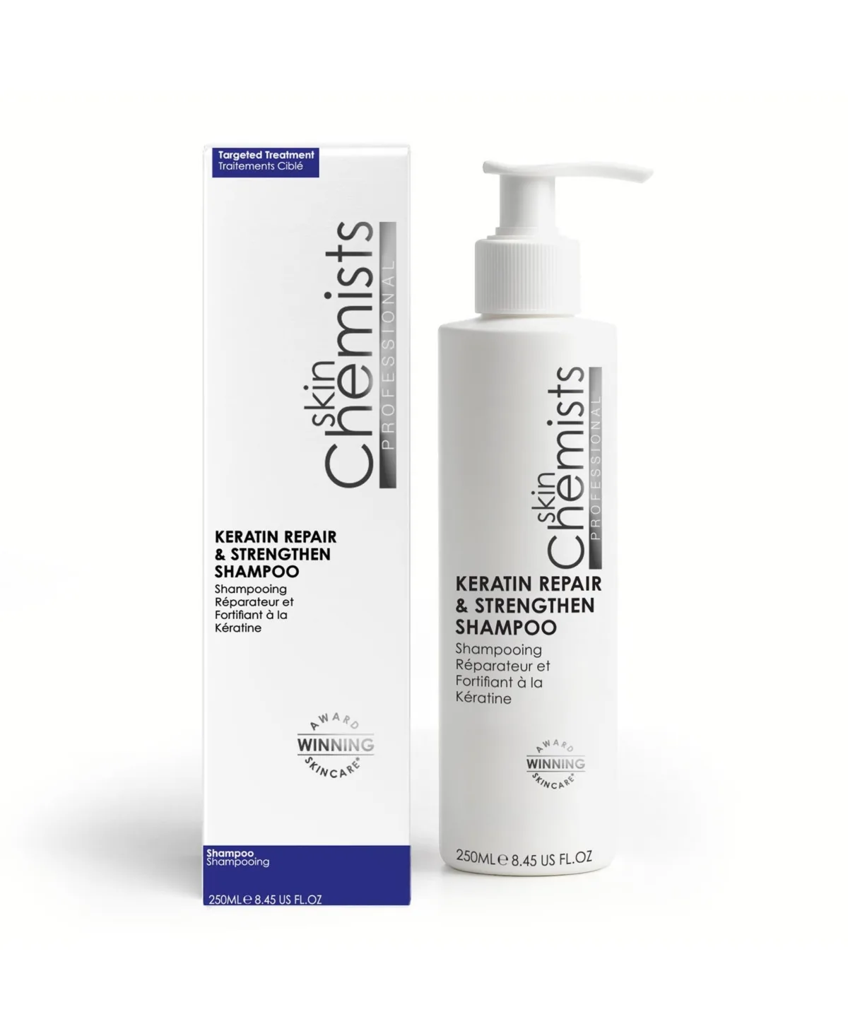 Keratin Repair and Strengthen Shampoo 250ml by Skinchemists
