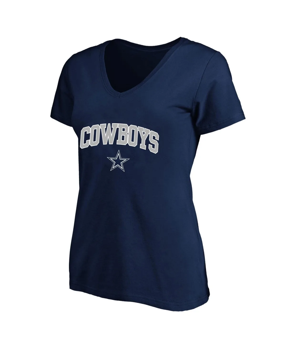 Dallas Cowboys V-Neck Short-Sleeve T-Shirt by Fanatics