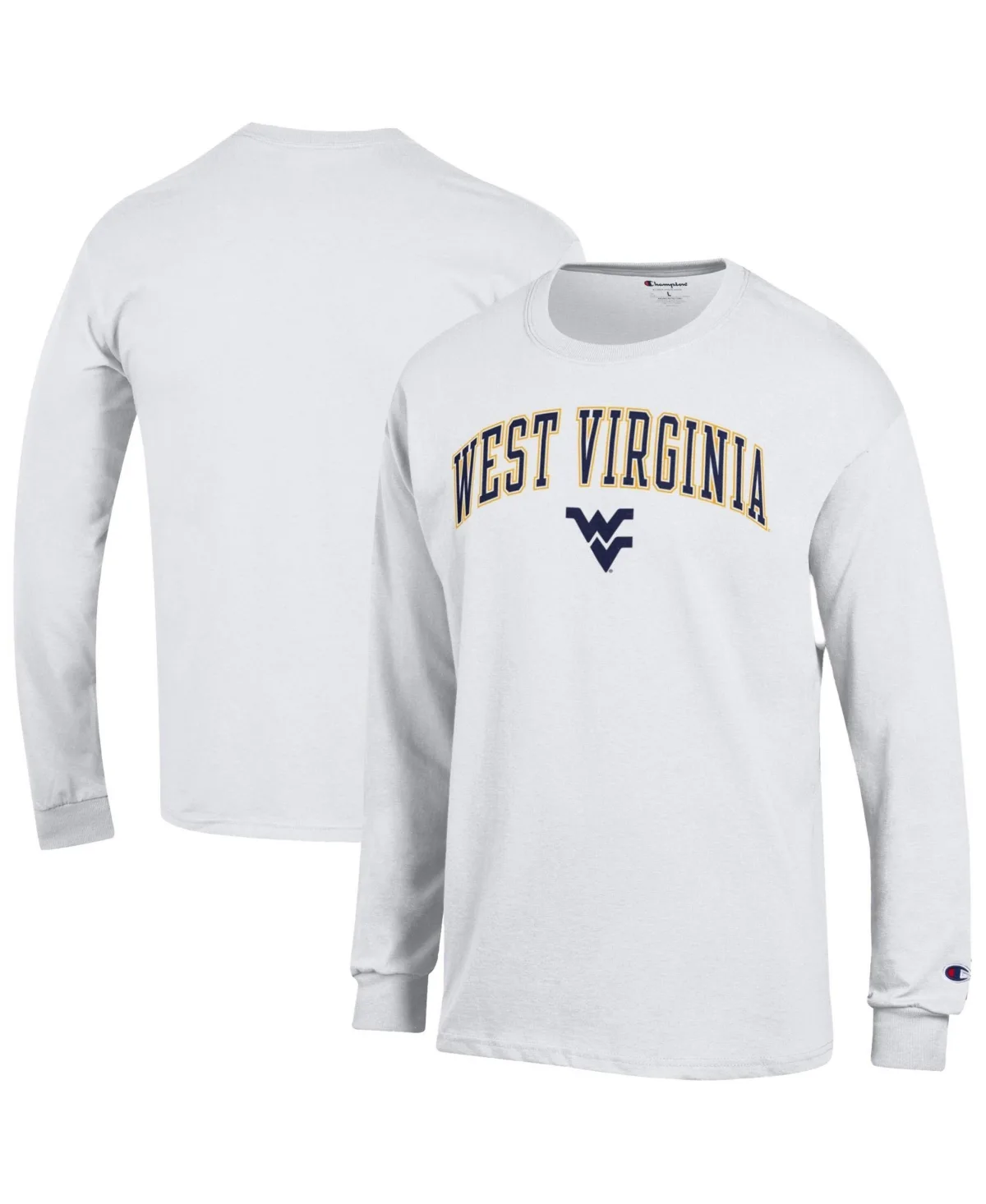 West Virginia Mountaineers Arch Over Logo Long Sleeve T-Shirt
