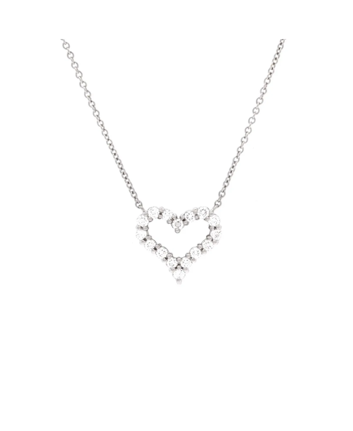 Pre-Owned Tiffany and Co Heart Pendant Necklace by Tiffany & Co.