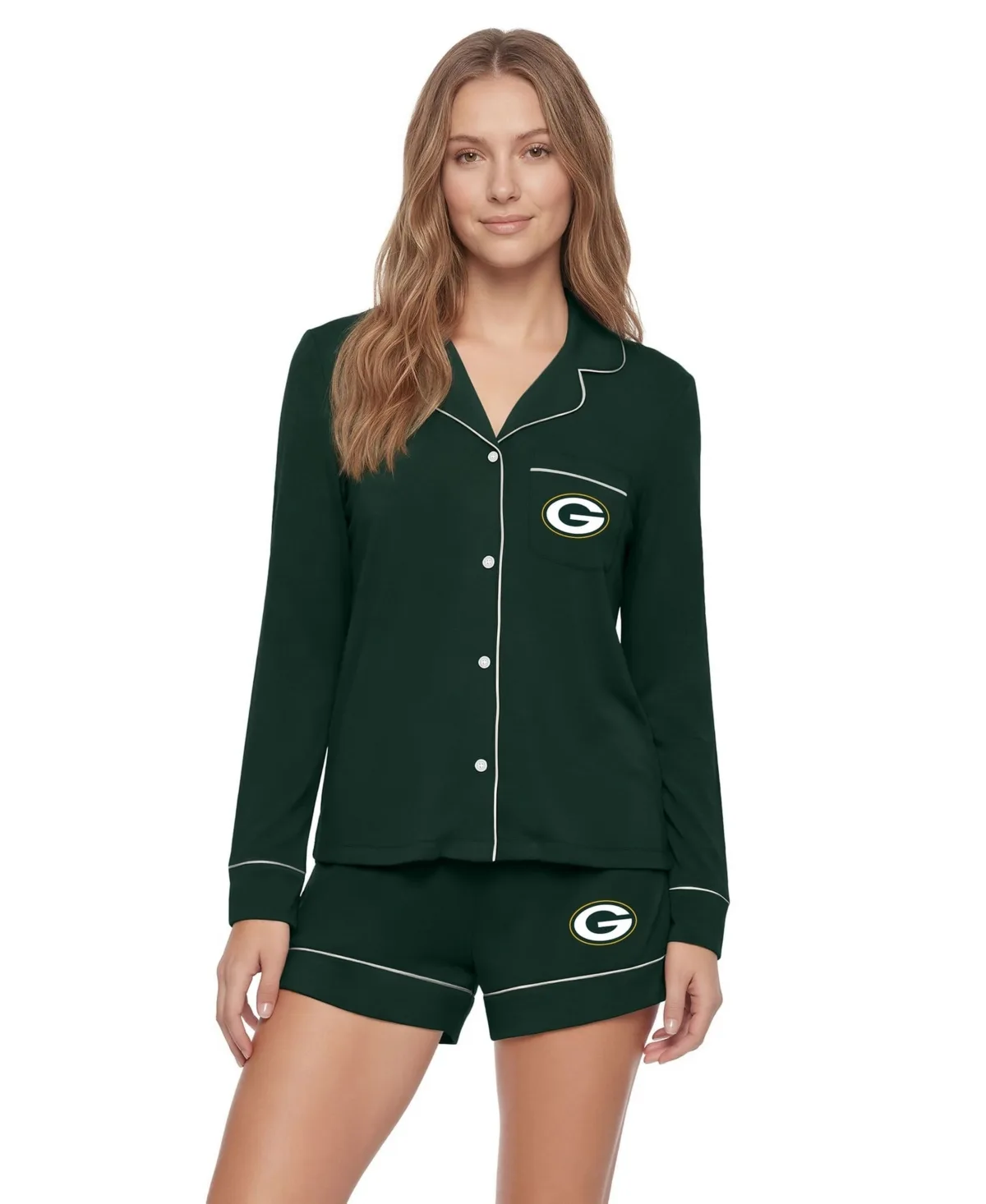 Medley Long-Sleeve Button-Up and Shorts, 2-Piece Set by Concepts Sport