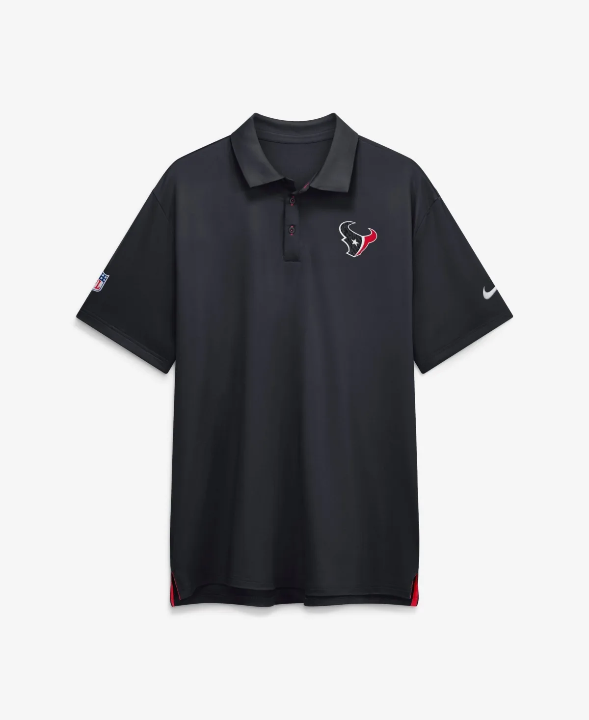 Houston Texans Sideline Powerful Blocking Dri-Fit Tour Polo Shirt by Nike