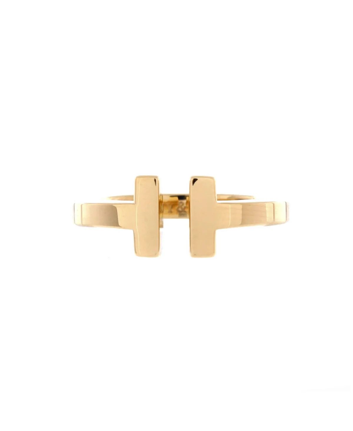 Pre-Owned Tiffany & Co Tiffany T Ring in 18K Yellow Gold by Tiffany & Co.