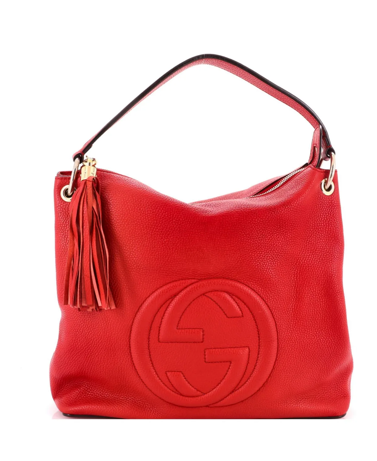 Pre-Owned Large Soho Convertible Hobo Leather by Gucci