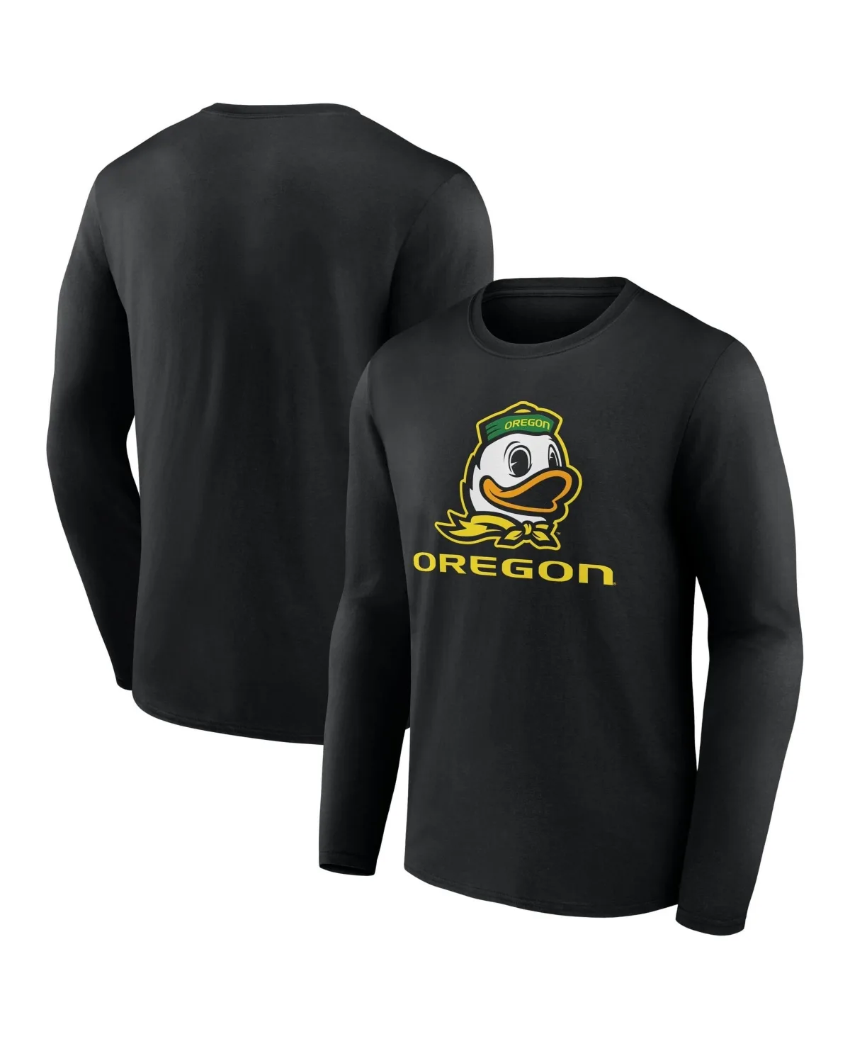 Oregon Ducks Team Lockup Long Sleeve T-Shirt by Fanatics