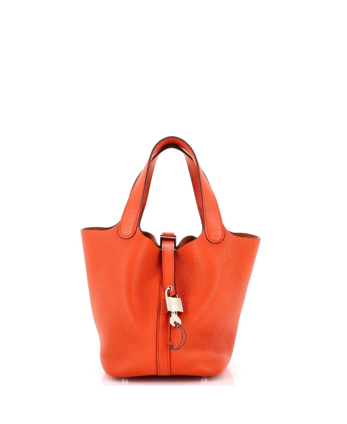 Pre-Owned Hermes Pm Picotin Lock Bag Clemence by Hermes