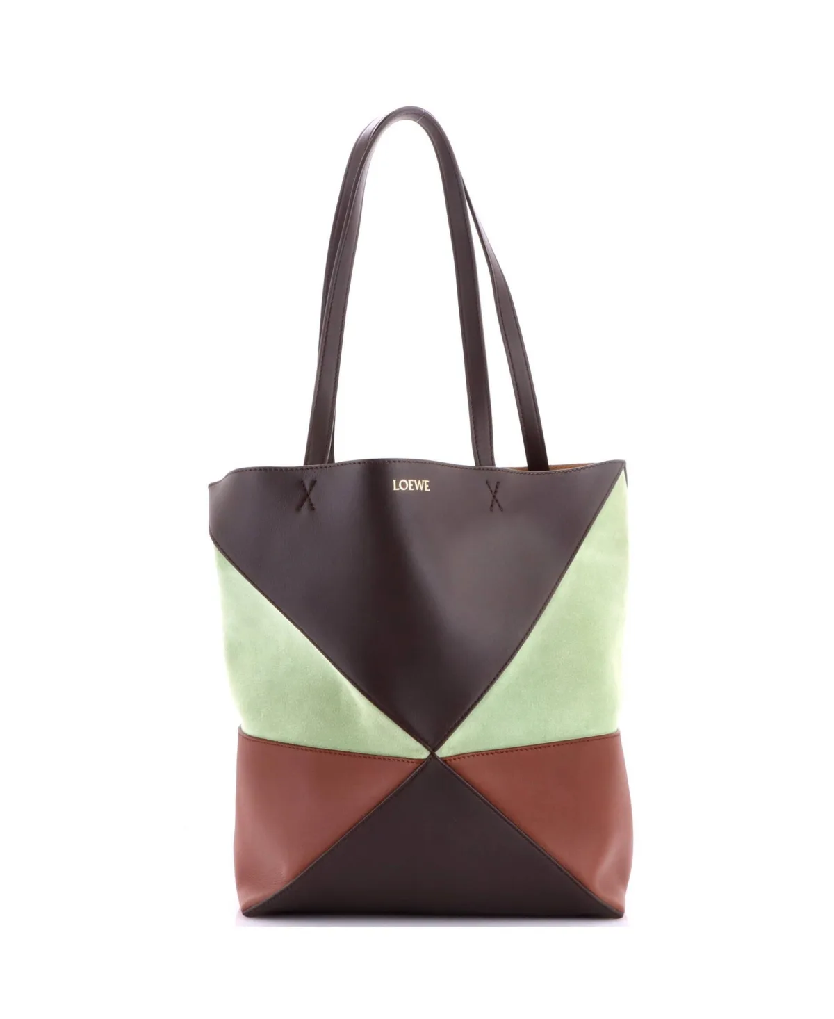 Pre-Owned Loewe Medium Puzzle Fold Tote Leather by LOEWE