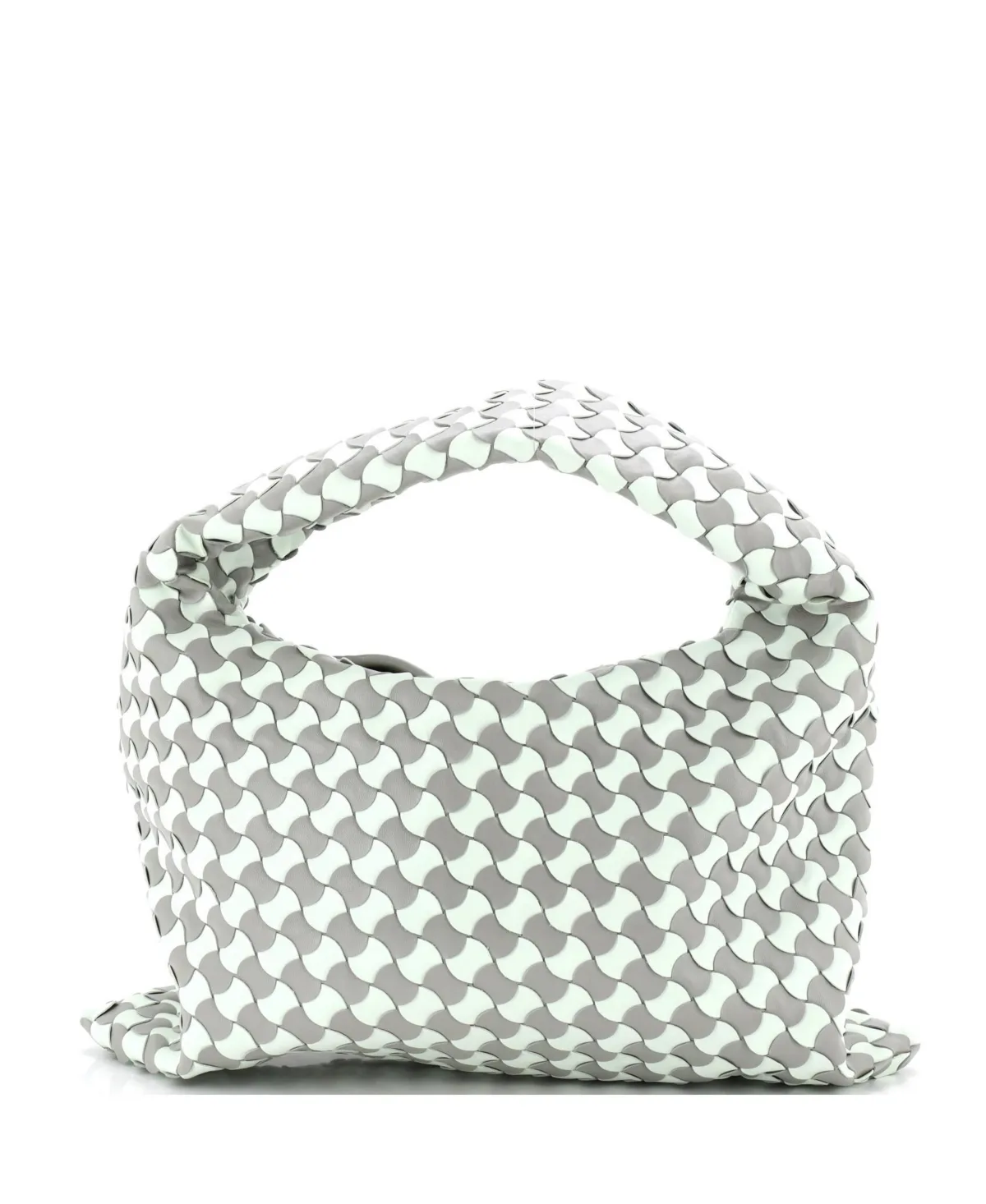 Pre-Owned Bottega Veneta Small Hop Hobo Intrecciato Leather by Bottega Veneta