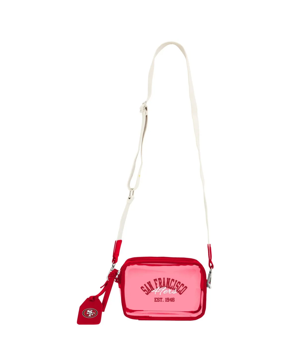 San Francisco 49ers Sheer Color Crossbody Bag by Wear by Erin Andrews