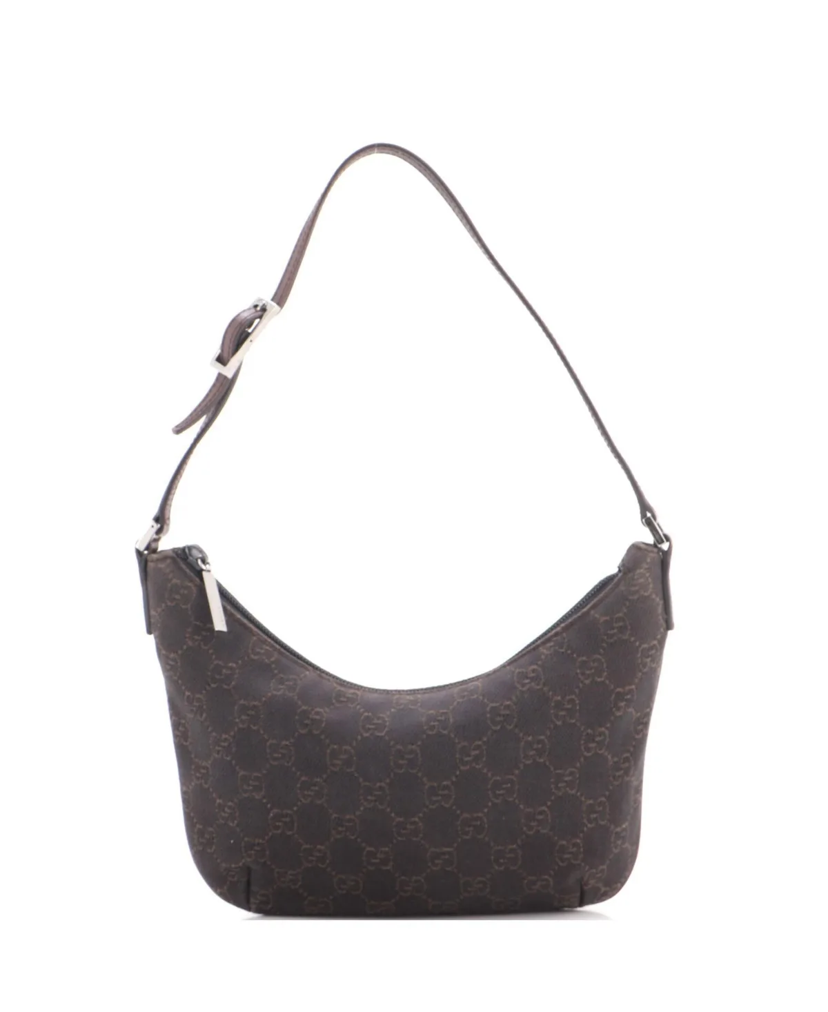 Pre-Owned Small Vintage Pochette Shoulder Bag Gg Canvas by Gucci
