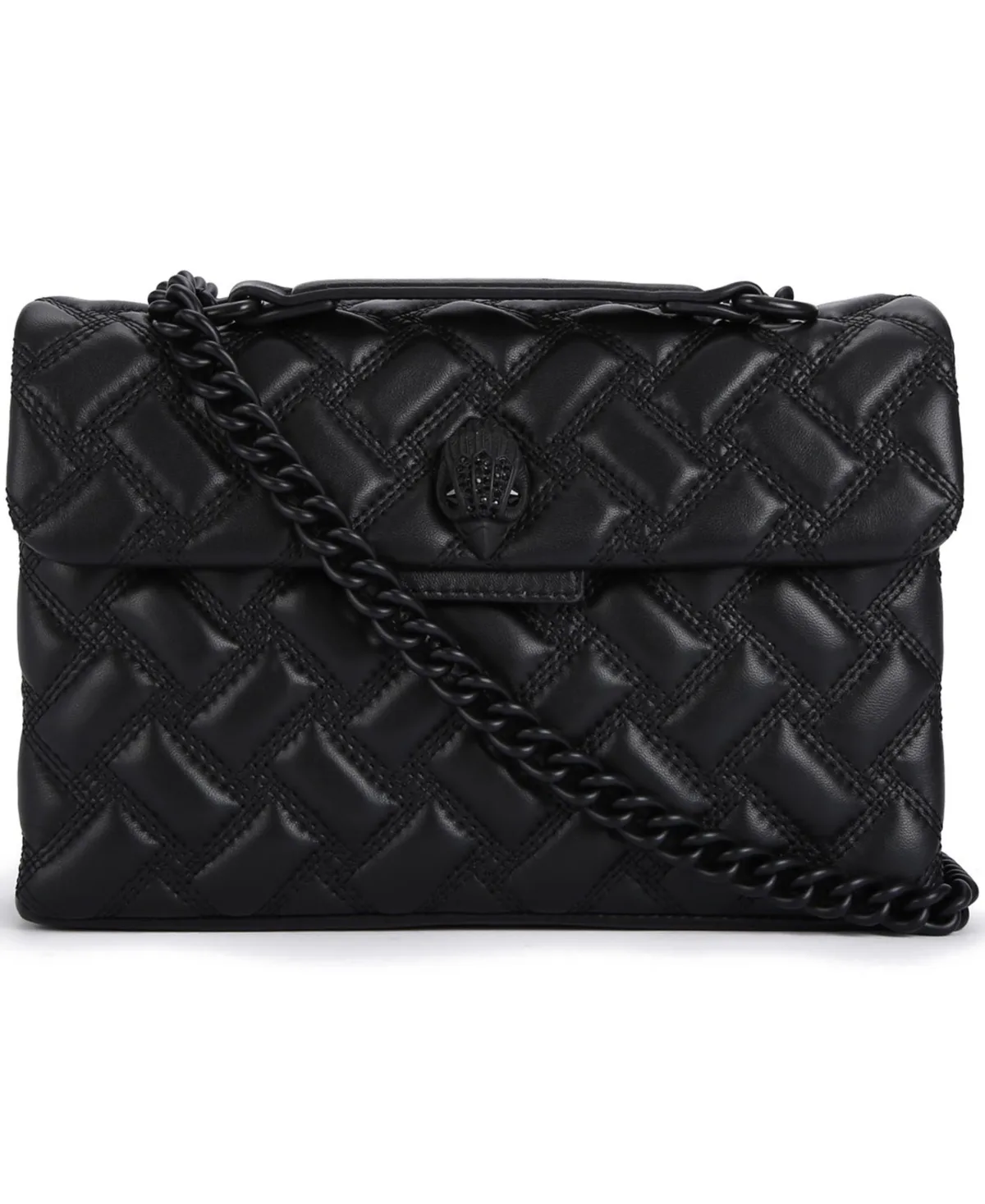 Kensington Drench Medium Quilted Leather Shoulder Handbag