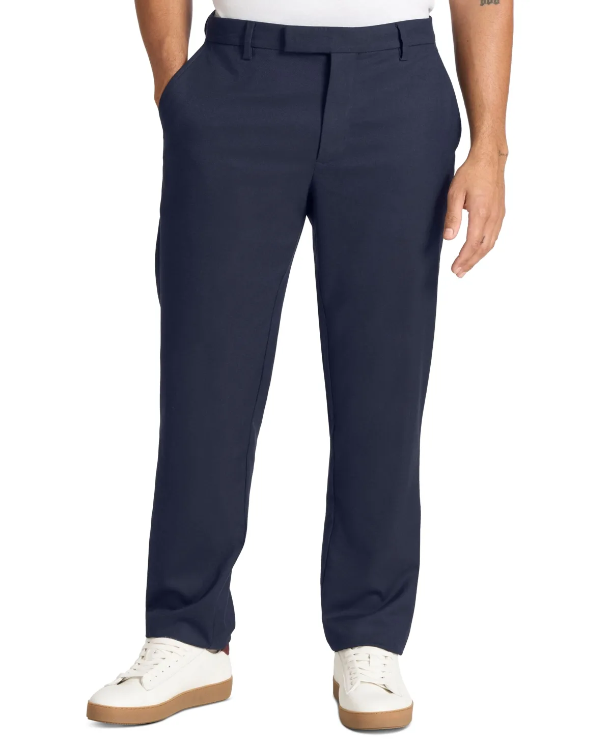 Brompton Classic Modern Fit Twill Stretch Trousers by Ted Baker