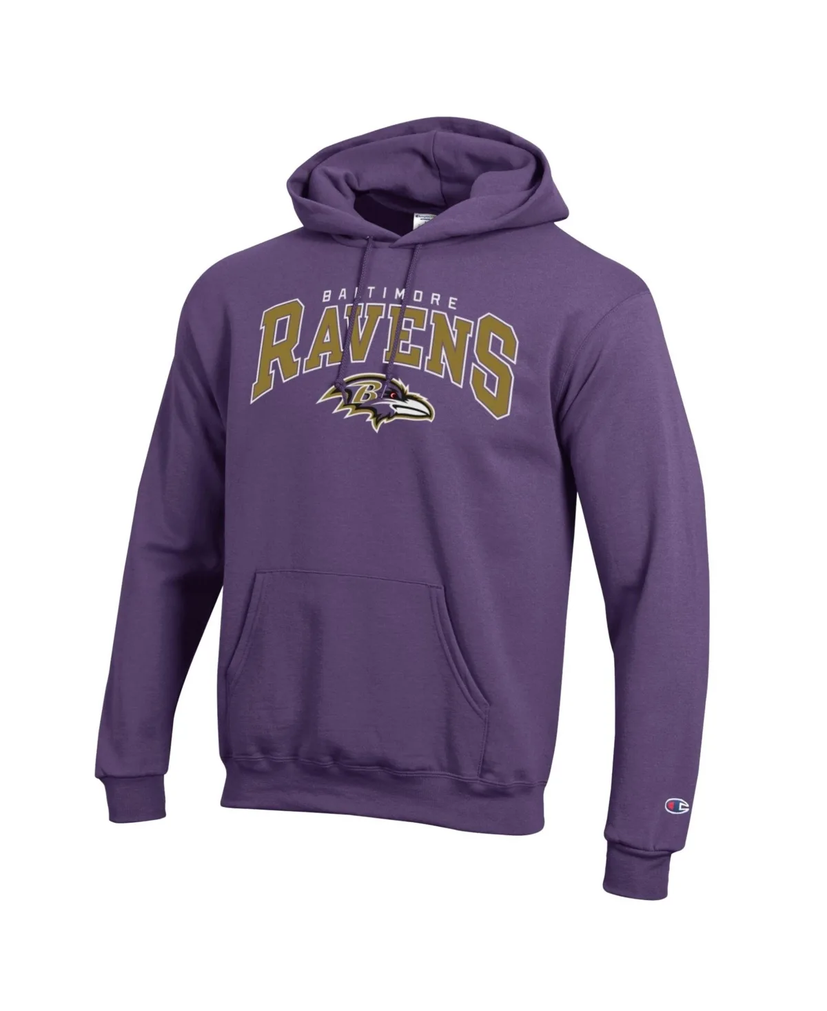 Baltimore Ravens Powerblend Graphic Fleece-Lined Hoodie by Champion