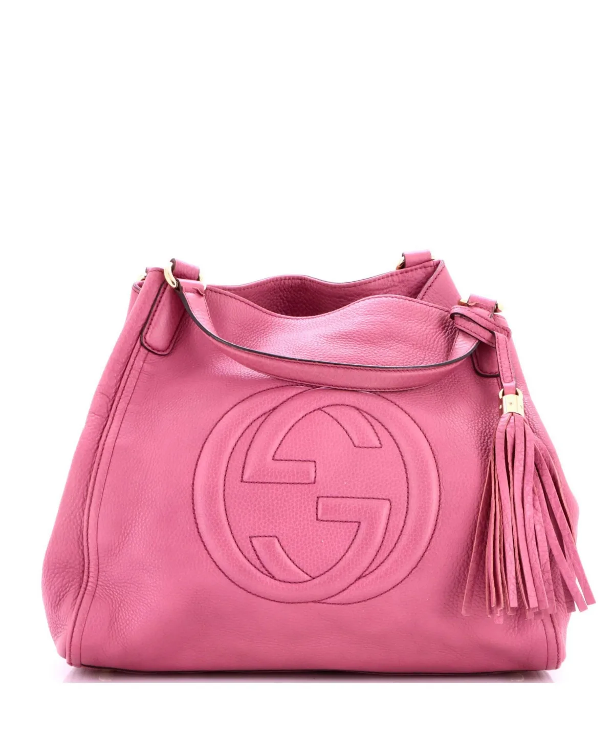 Pre-Owned Gucci Medium Soho Shoulder Bag Leather by Gucci