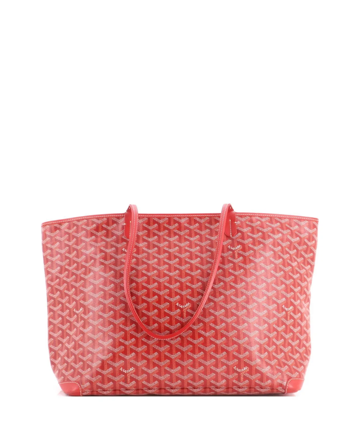 Pre-Owned Goyard Artois mm Coated Canvas Tote by Pre Owned Goyard