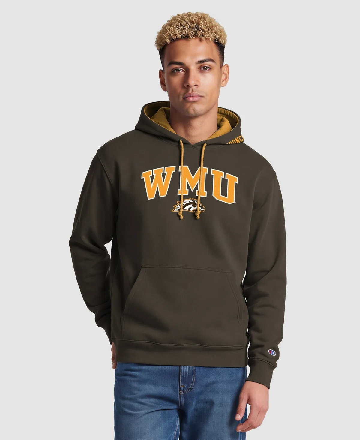 Powerblend Graphic Pullover Hoodie by Champion