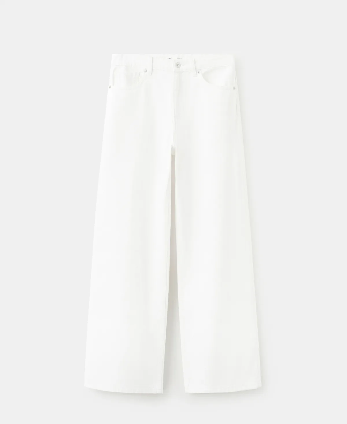 Low-Rise Wideleg Jeans by Mango