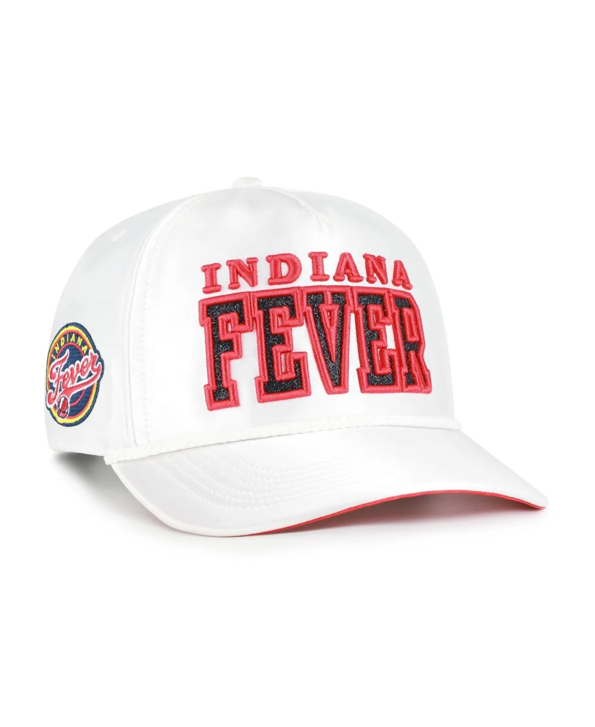 Indiana Fever Outspoken Satin Glitter Hitch Adjustable Hat by 47 Brand