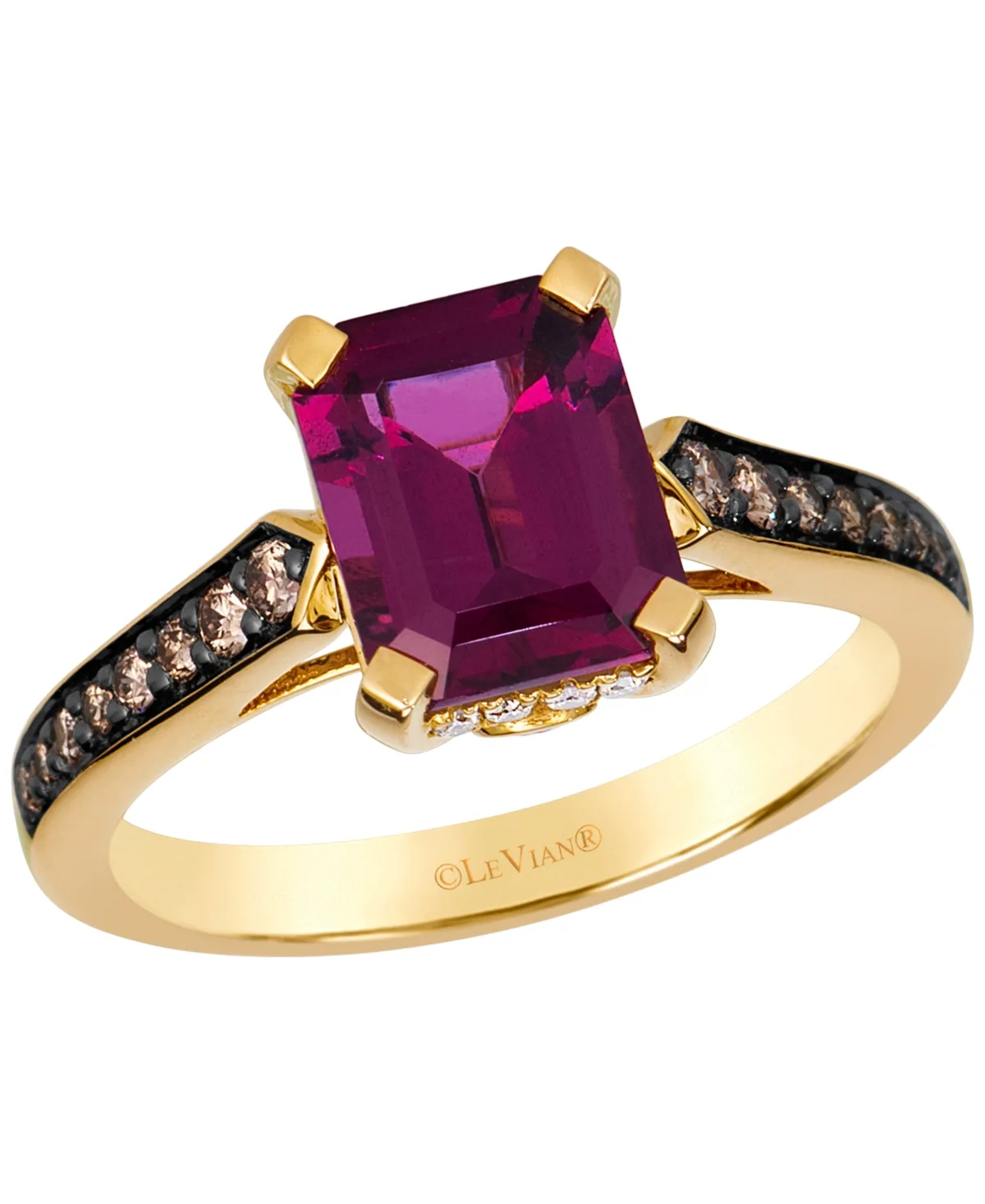 Honey Gold Chocolate Diamond Ring (0.21 ct. t.w.) in 14k Yellow Gold by Le Vian