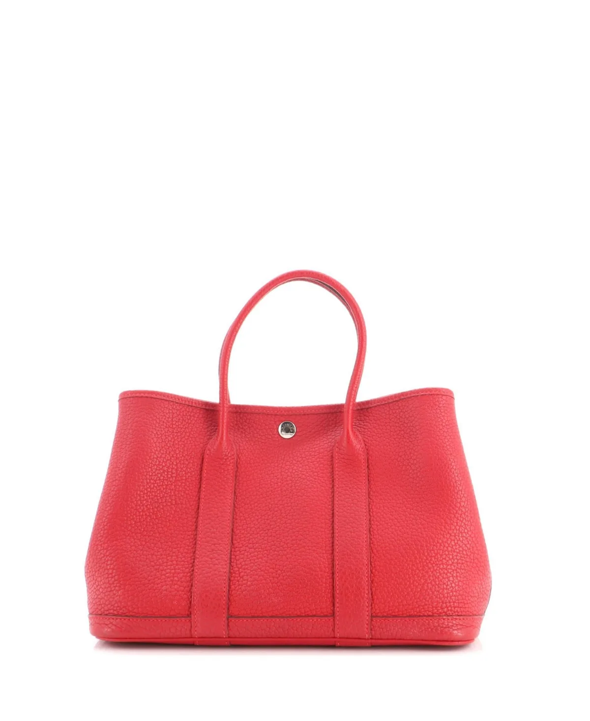 Pre-Owned Hermes 30 Garden Party Tote Leather