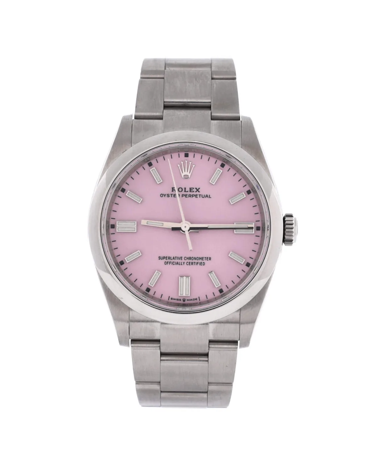 Pre-Owned Rolex Automatic Oyster Perpetual Water-Resistant Stainless Steel Watch, 36mm by Pre Owned Rolex