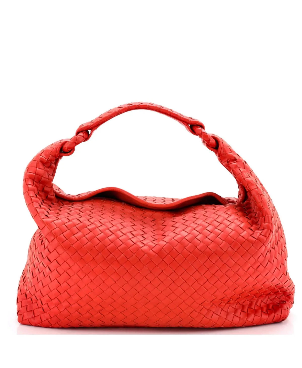 Pre-Owned Bottega Veneta Medium Sloane Hobo Intrecciato Nappa by Bottega Veneta