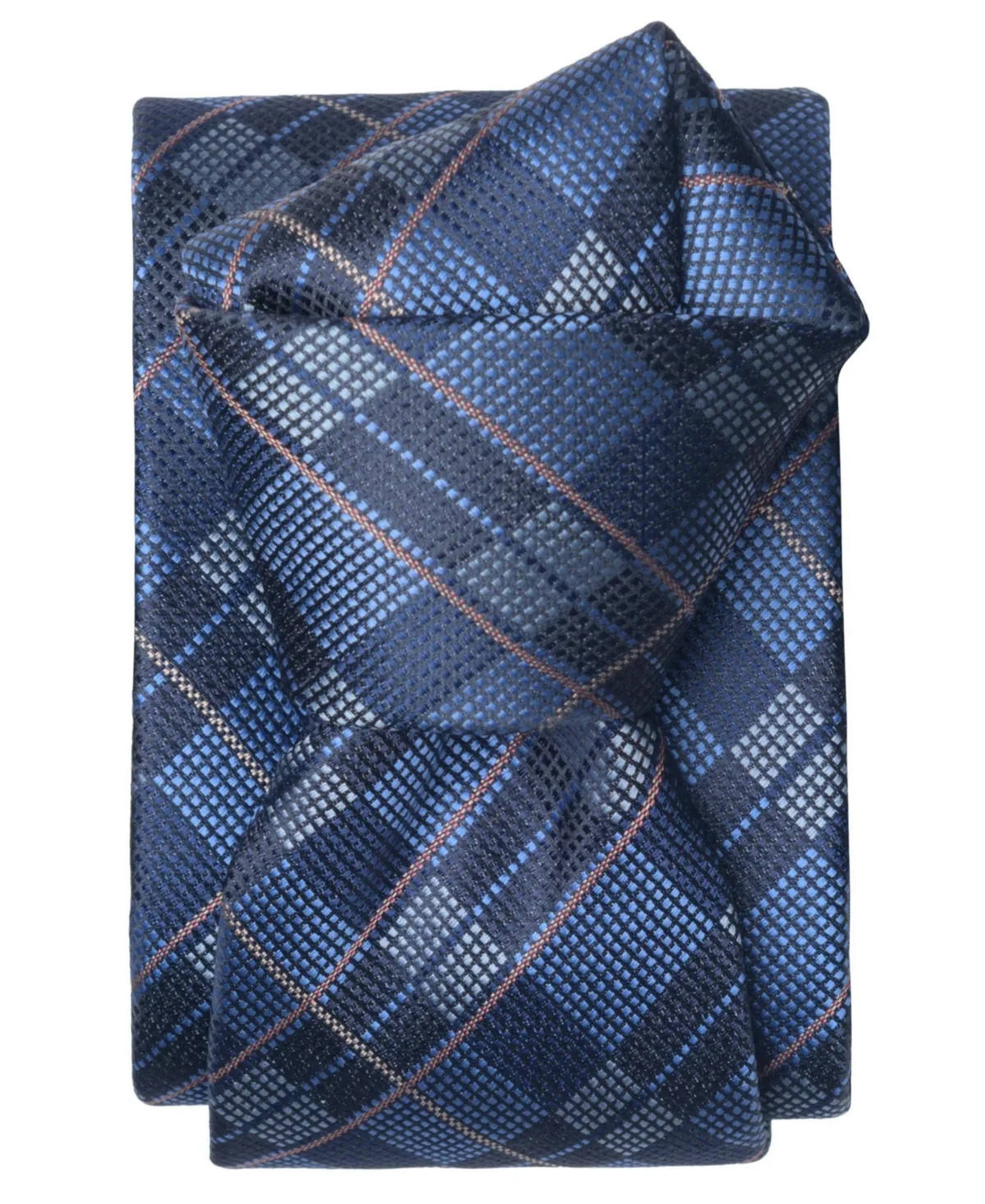 Moscato Plaid Silk Jacquard Tie