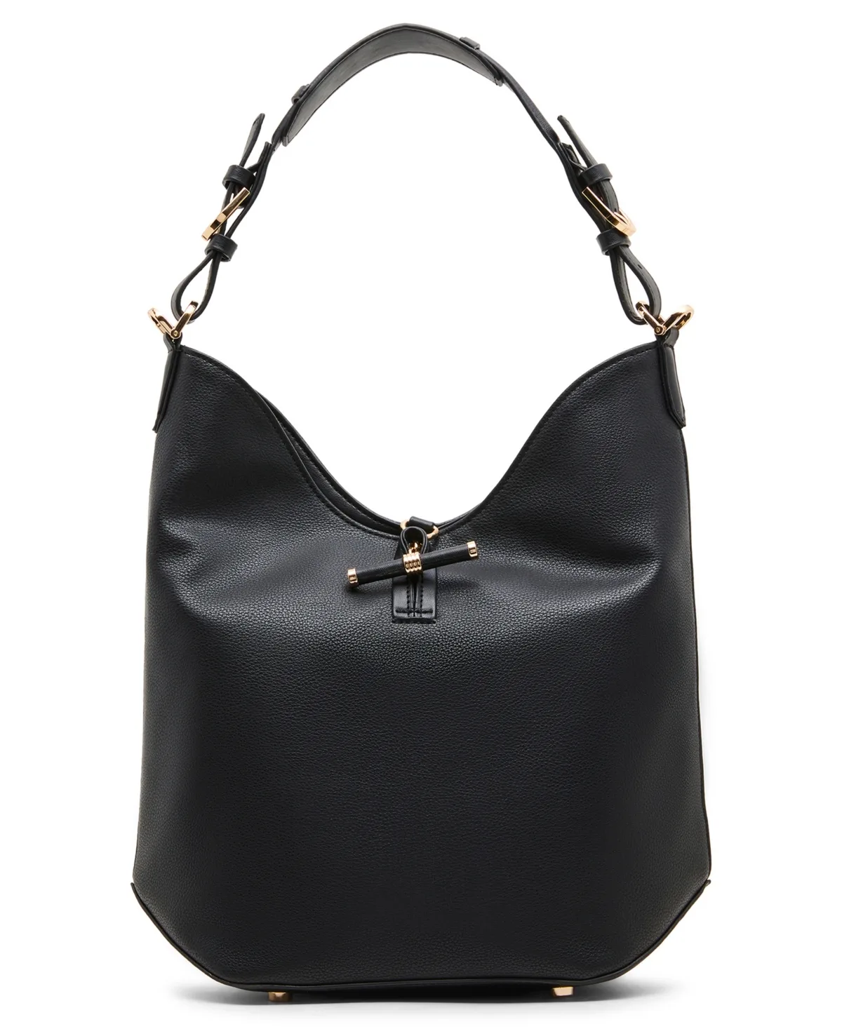 Toggle Medium Adjustable Strap Hobo Crossbody Handbag by Anne Klein