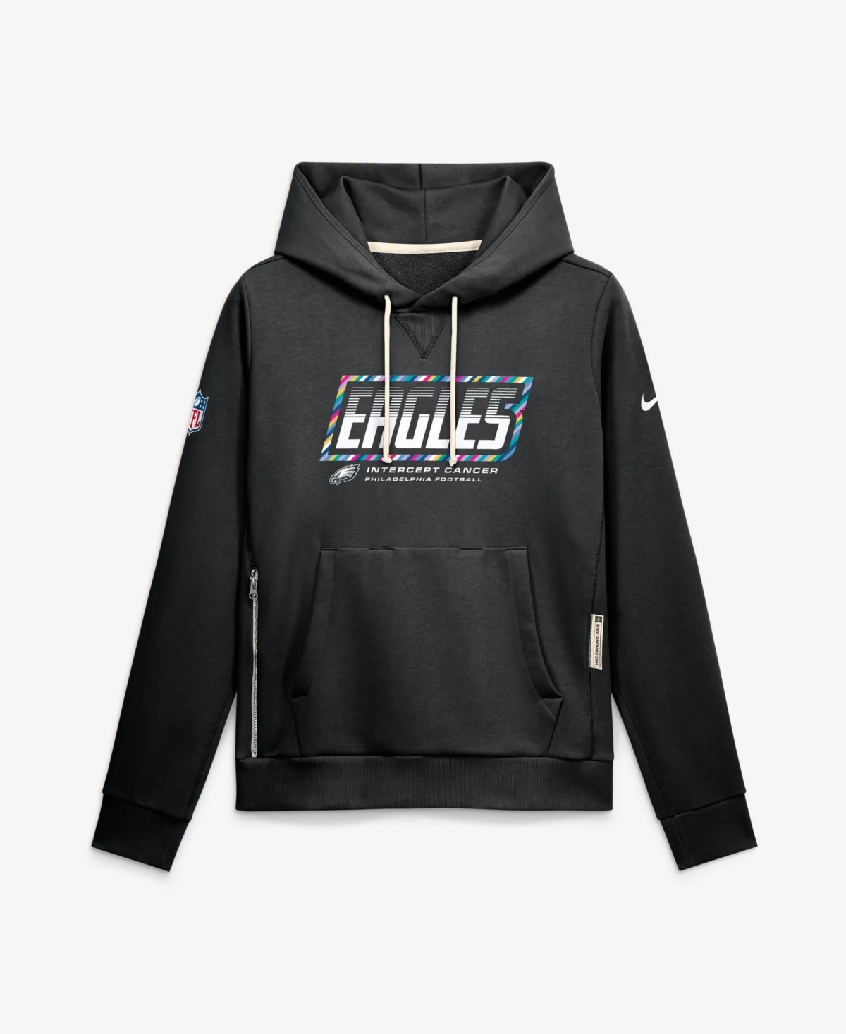 Philadelphia Eagles 2026 NFL Crucial Catch Sideline Standard Issue Dri-Fit Pullover Hoodie by Nike