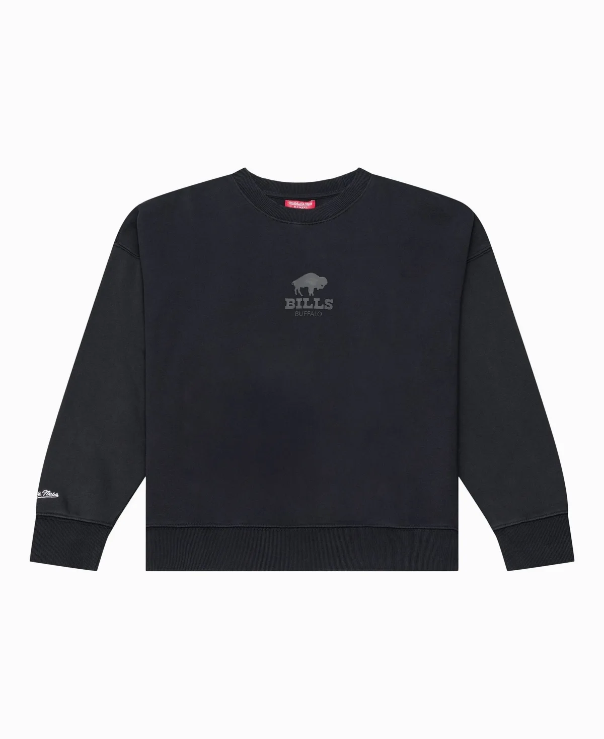 Core Essentials Buffalo Bills Graphic Pullover Sweatshirt by Mitchell & Ness