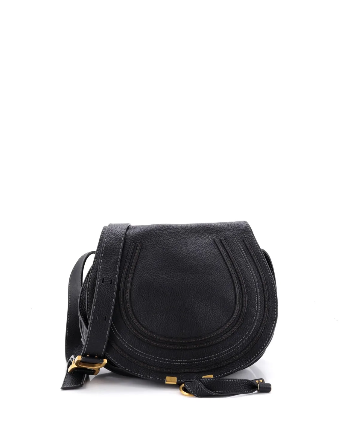 Pre-Owned Chloe Medium Marcie Crossbody Bag Leather