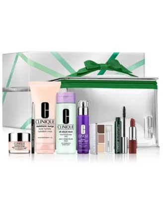 9 Pc. Get Ready Makeup Skincare Gift Set by Clinique