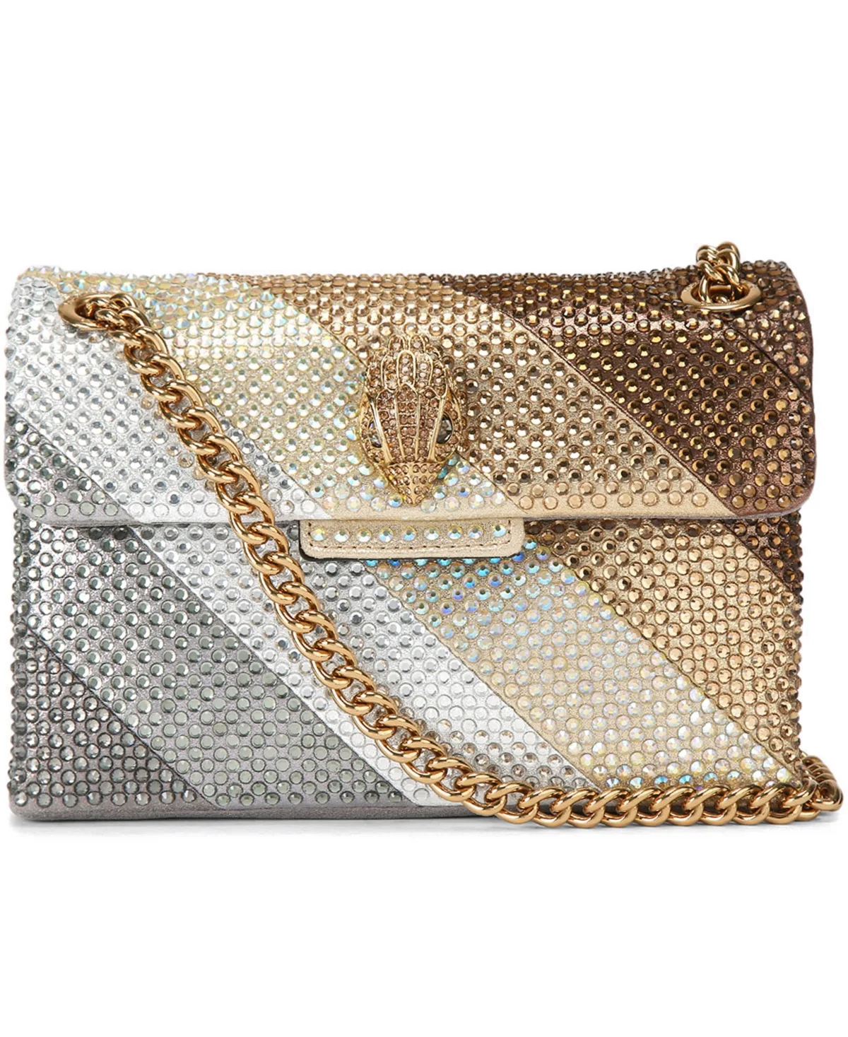 London Mini Kensington Embellished Crossbody Handbag by Kurt Geiger
