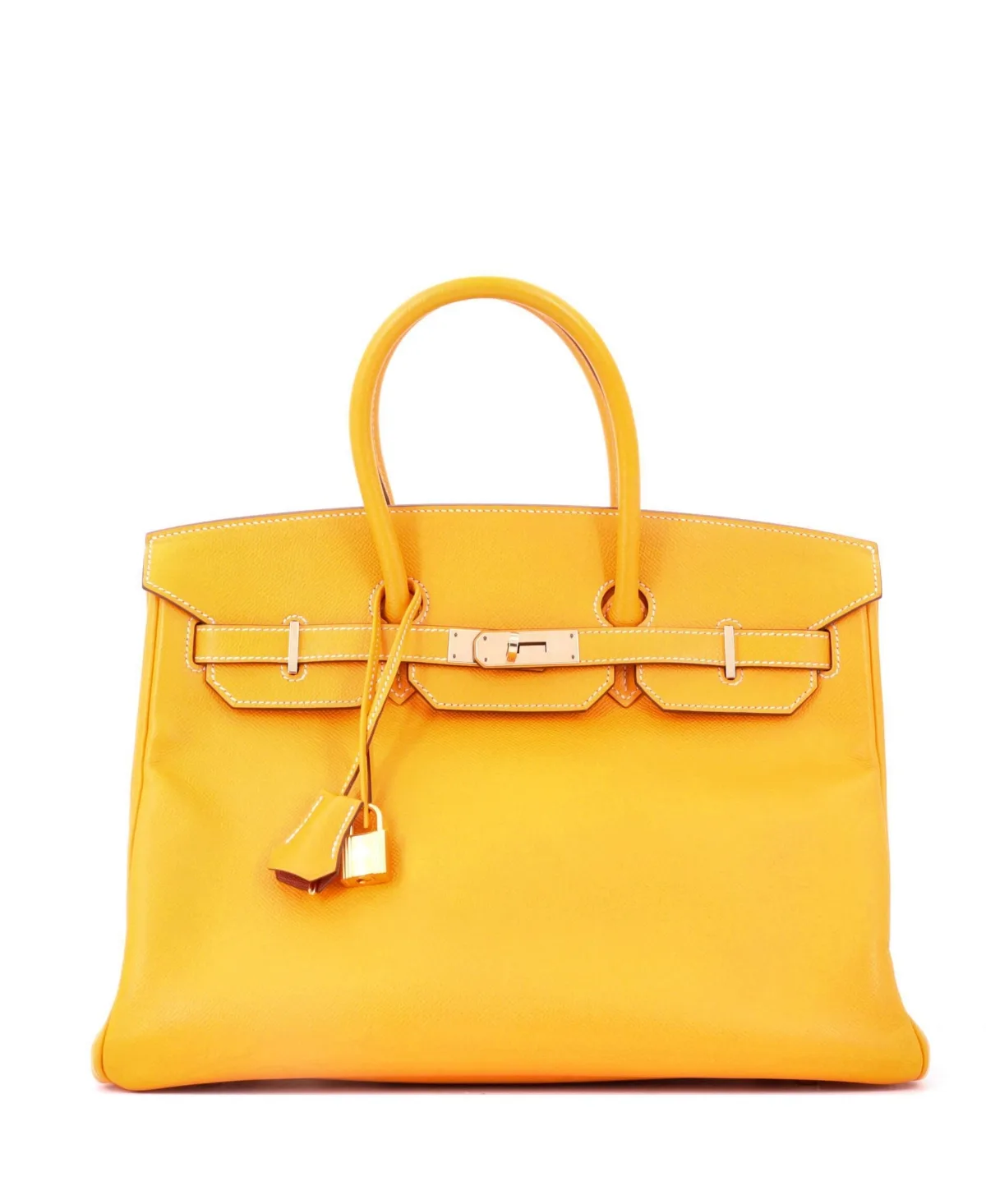 Pre-Owned Hermes Candy 35 Handbag Epsom by Hermes