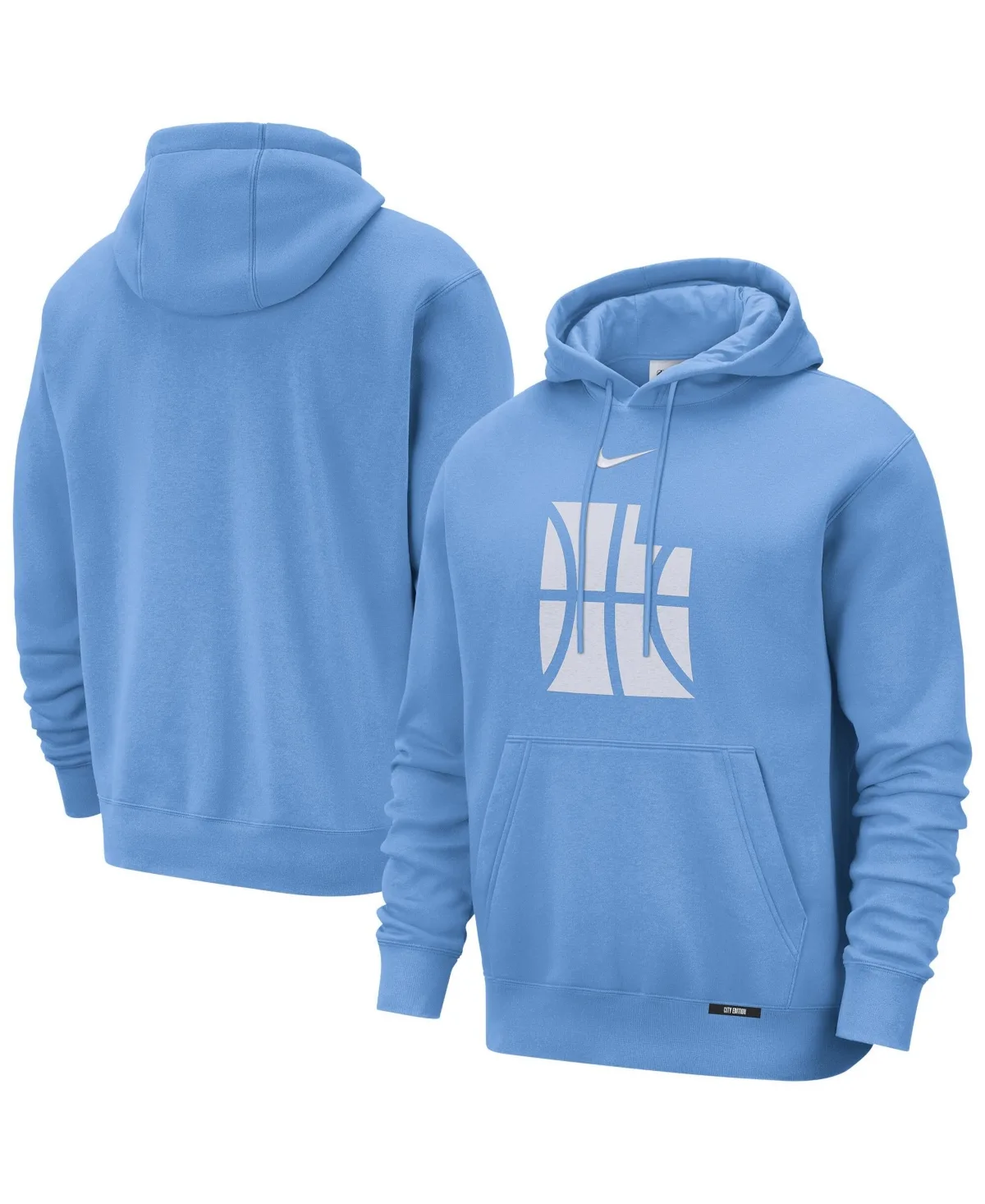 Utah Jazz 2025/26 City Edition Remix Essential Logo Club Pullover Hoodie by Nike