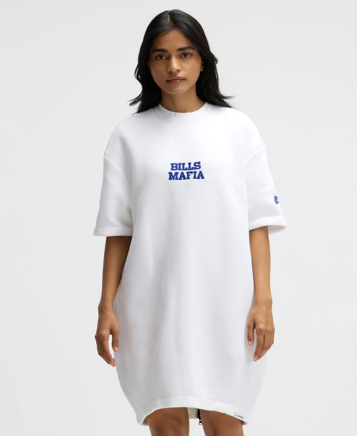 Buffalo Bills Rivalries Collection Oversized Tech Fleece Dress by Nike