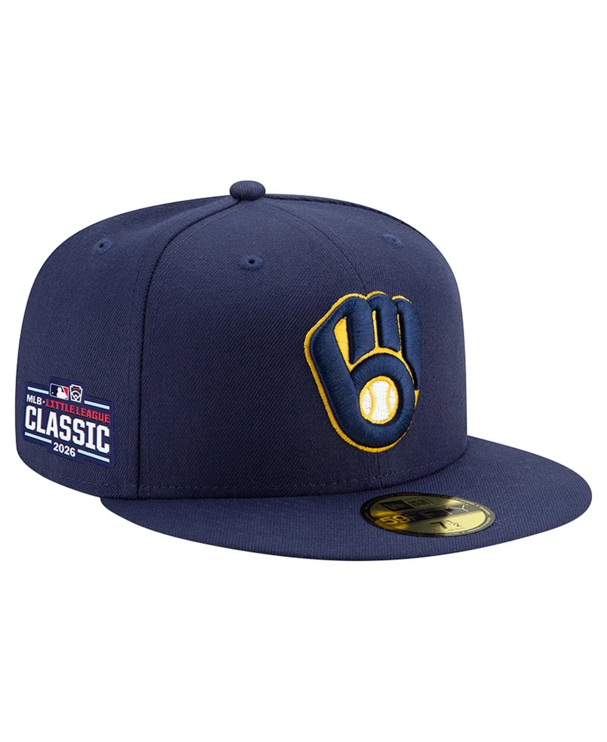 Milwaukee Brewers 2026 Little League Classic Authentic Collection 59FIFTY Fitted Hat by New Era