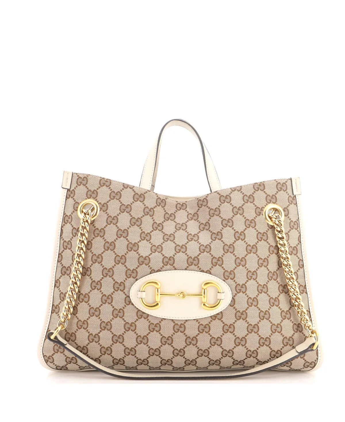 Pre-Owned Medium Horsebit 1955 Chain Tote by Gucci